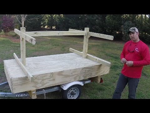 The Ultimate DIY Kayak & Gear Trailer