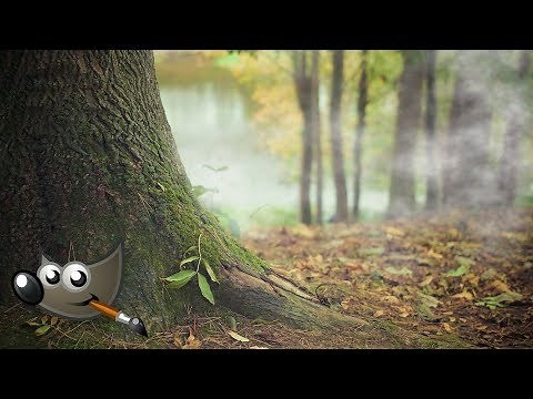 How to Add Fog or Clouds Effect to Any Image in GIMP 2.10 Tutorial