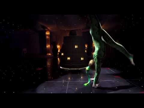 Snake - Contortionist Act with basket and acro balance