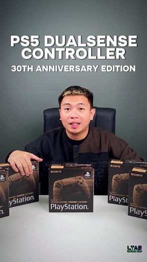 PlayStation 30th Anniversary DS5 Controller Unboxing