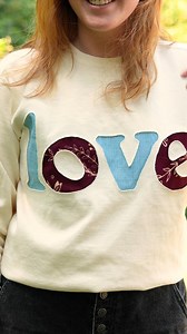 Create personalized clothing without having to pick up a needle and thread! Mod Podge Fabric is permanent and is machine washable in cold water. Start crafting your clothing into an eco-conscious fit at the link in the bio or the new plaidonline.com! ♻️❤️ #PlaidCrafts #ModPodge | Plaid Crafts