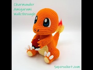 Charmander Pokémon amigurumi work up - Part 1