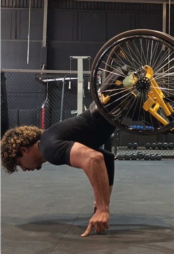Longest Finger Balance on Wheelchair Record Challenged