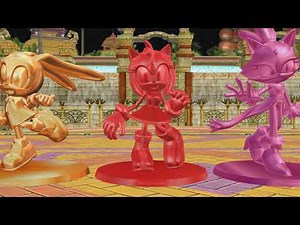 MMD ASFR - Sonic Trophies (color ver.)