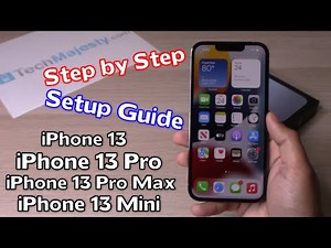How to Set Up iPhone 13 / iPhone 13 Pro /13 Pro Max/13 Mini (Step by Step Guide) for Beginners EASY!