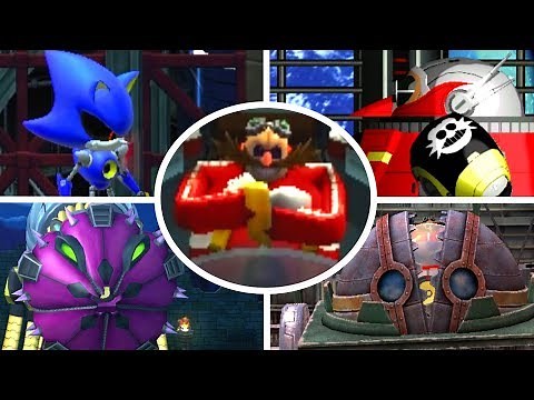 Sonic The Hedgehog 4 Episode 1 & 2 - All Bosses (No Damage)
