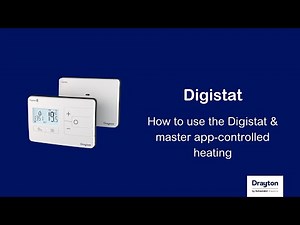 Digistat - how to use the Drayton Digistat and master app controlled heating