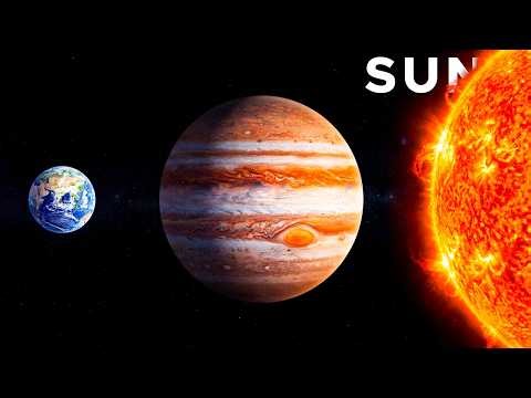 SOLAR SYSTEM Size Comparison 2026 | True Scale 4K 3D