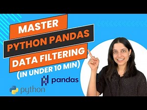 Pandas Filtering Made Easy (Step-by-Step) | Python for Data Analysis 3 | Python Pandas Tutorial
