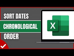 How To Sort Dates into Chronological Order in Excel (Full Guide)