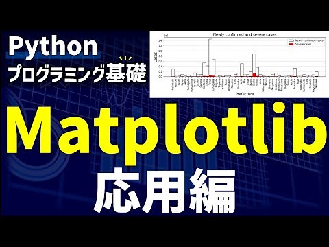 Pythonでグラフ作成 Matplotlib 応用編【研究で使うPython #68】