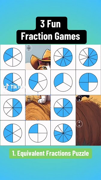 3 Engaging Fraction Games for 4th Grade Students