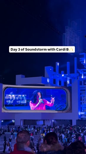 Time Out Riyadh on Instagram: "Cardi B delivered an unforgettable performance as she closed out the third and final night of MDLBEAST Soundstorm in Riyadh. Taking over the stage with her signature energy, bold presence, and chart-topping hits, the global icon had the crowd on their feet, bringing the festival to a powerful finale in Riyadh🔥 Stay tuned for the upcoming events in Riyadh. #cardib #mdlbeast #soundstorm"