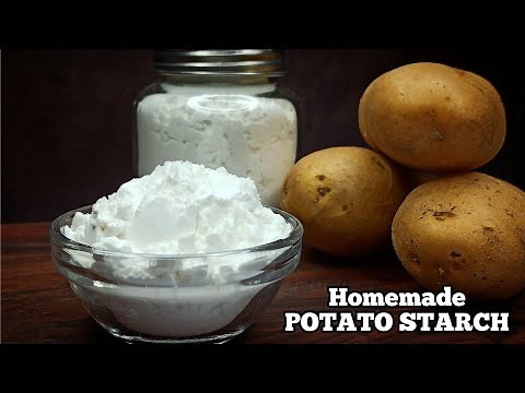 How to Make POTATO STARCH at Home !