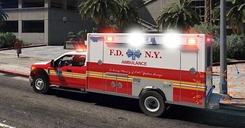 FDNY / LSFD Ambulance [ELS] [Non ELS] [Fivem/Replace]
