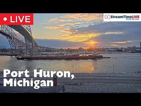 Port Huron, Michigan USA | StreamTime LIVE
