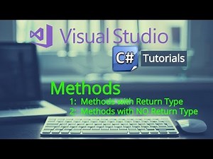 Methods In C# - Advance C# Tutorial for Beginners 07 - Functions in C#