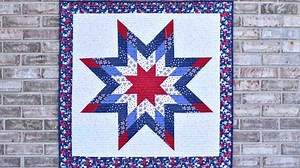 Easy Lone Star Quilt Block Tutorial