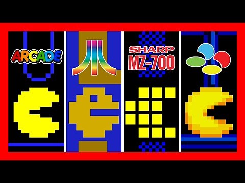 55 Pac-Man Versions in 10 Minutes ⚡ Instant Game Evolution