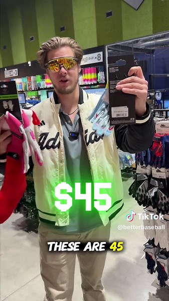 Now that’s a stocking 💵🤣 Stuff the Stocking!🎅 The best place for all your equipment and accessories! Better Baseball 😎🎄