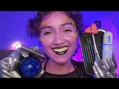 ASMR Full Body Alien Examination 👾 (alien roleplay, layered sounds, personal attention, inspection)