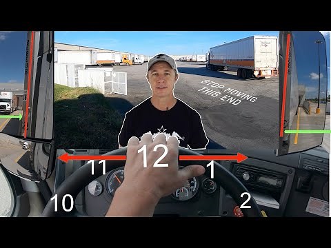 Truck Backing Ep3 Pass your Class A CDL skills test with this Must know backing tip