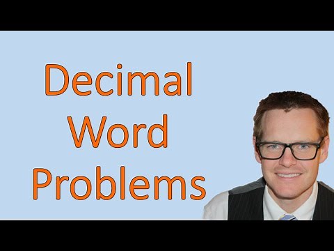 Decimal Word Problems (Simplifying Math)