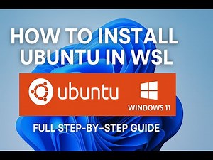 How to Install Ubuntu in WSL on Windows 11