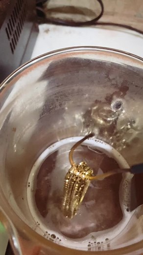 Electro Plating Gold Necklace Process
