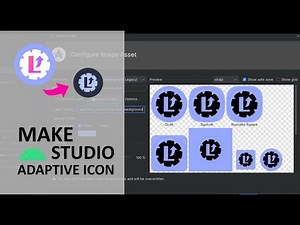 How to make an adaptive icon in Android Studio | Tutorial