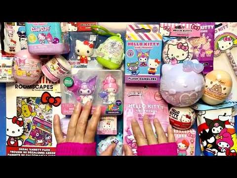 Hello KITTY TOYS 💗 unboxing satisfying video