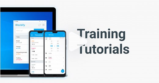 Time tracking tutorials - Clockifys