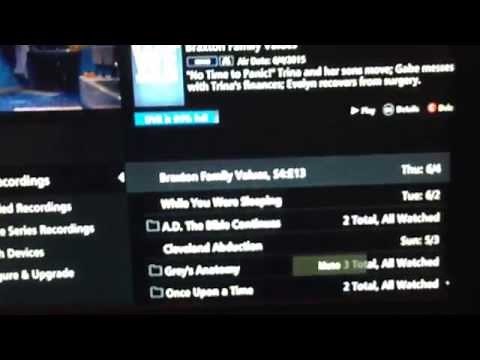 Deleting Multiple Episodes on Verizon FiOS DVR