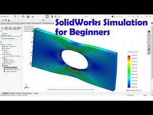 SolidWorks Simulation Tutorial for Beginners