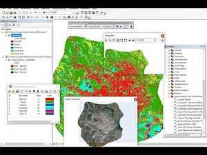 How to classify an image using a Support vector machine classifier inArcMap