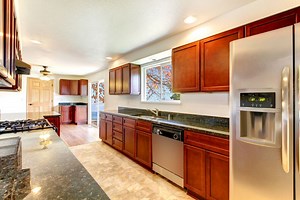 What Color Hardwood With Cherry Cabinets