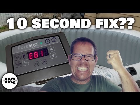 Intex PureSpa Error Code Fix and Reset