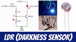 LDR sensor - How to use a Light Dependent Resistor - DIY Engineers