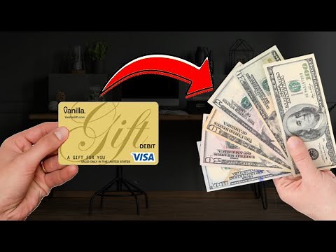 Turn a Vanilla Visa Gift Card Into Cash