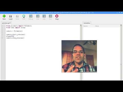 Using the Pi Camera Module to get a Preview on the Raspberry Pi