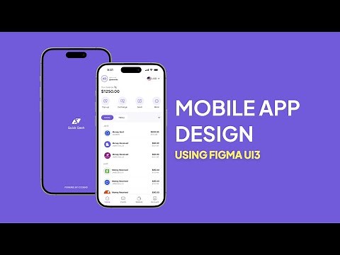 How to Design a Mobile app in Figma (Using Figma ui3)