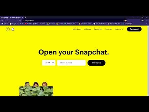How to Login to Snapchat on Laptop