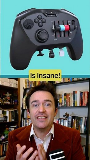 The Most Unhinged Gaming Controller Since the Power Glove! #shorts