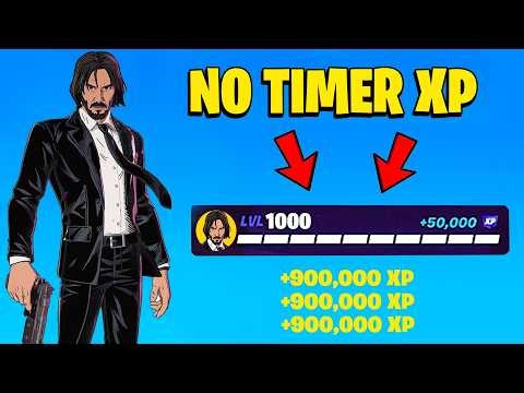 NEW BEST *NO TIMER* FORTNITE XP MAP to FARM & LEVEL UP FAST in FORTNITE Chapter 7 Season 3 (110,000)