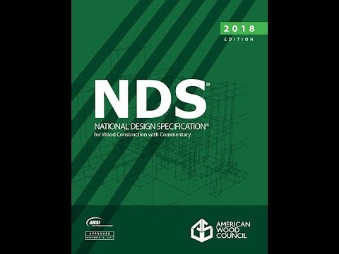 Wood Beam Design Example Using NDS! (Part 1 of 2)
