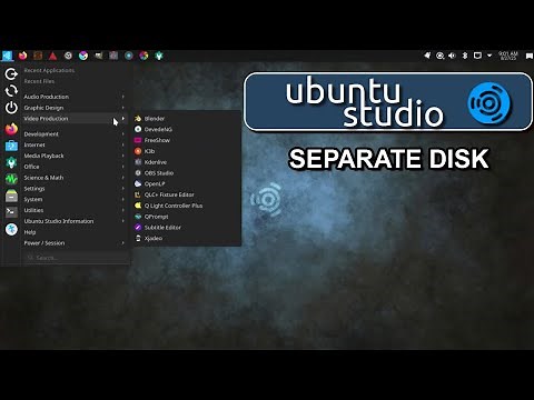 How To Install Ubuntu Studio On Separate Drive ( No USB Needed! ) | Dual Boot With Windows | UEFI