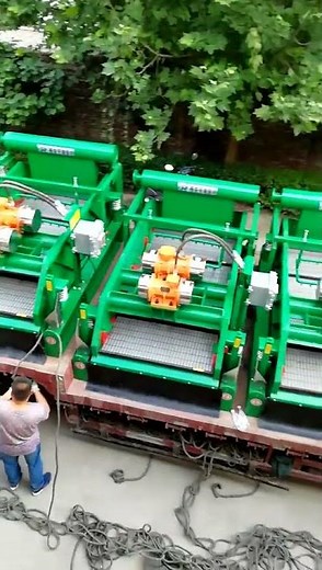 TR mud shale shaker are being shipped #drillingrig #automobile #machine