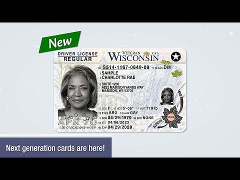 New driver licenses and identification cards are here!