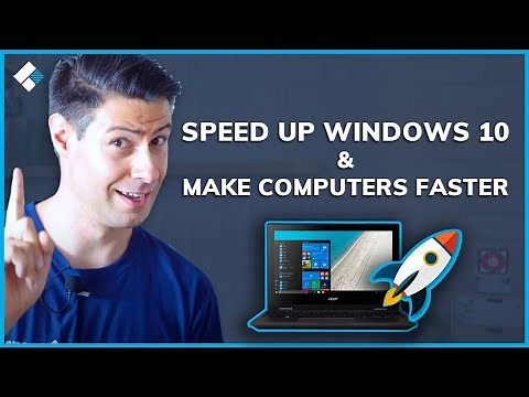 How to Speed Up Windows 10 Performance? (Make Computers Faster)