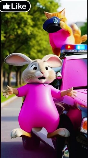 Rabbit Cop Can’t Catch This Cat!